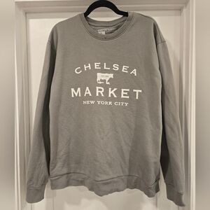 Gray Chelsea Market Sweatshirt